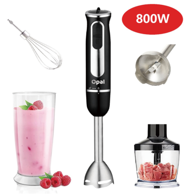 OPAL Portable Stick Hand Blender Mixer – 4 in 1 Set