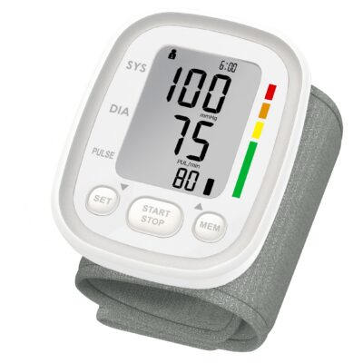 New Digital Electronic Automatic Blood Pressure Monitor Wrist Dual User