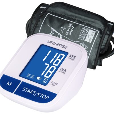 Digital Electronic Backlit Blood Pressure Monitor – Upper Arm Automatic with Standard Cuff (22-32CM)