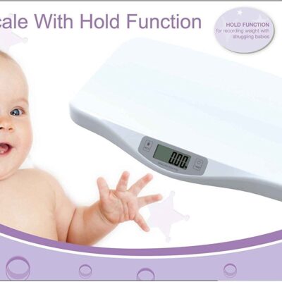Digital Electronic Infant Baby Pet Vet Scale with Hold Function 20KG 5g