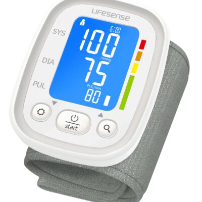 Digital Automatic Wrist Blood Pressure Monitor Backlit Dual User