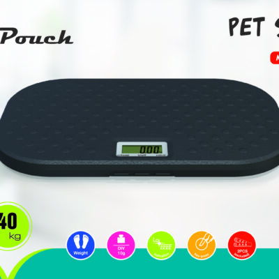 Digital Electronic Pet Vet Scale with Hold Function 40KG 10g Dog Cat Kitten