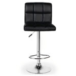 Myra Adjustable Barstool - Black / White
