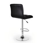 Myra Adjustable Barstool - Black / White