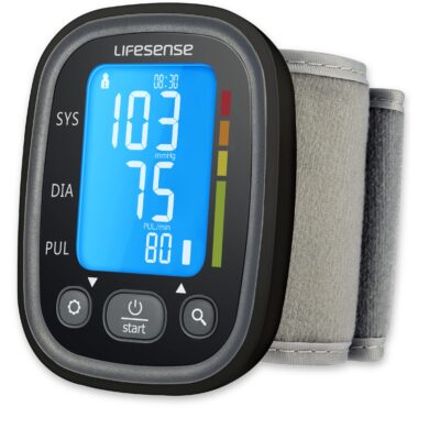 Digital Automatic Wrist Blood Pressure Monitor – Backlit (Dual User)